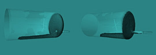 Boron-particle granular flow in a ducted-rocket gas generator