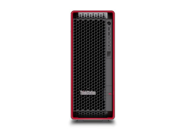 Lenovo ThinkStation P8 30HH009UGE rear and connectivity view